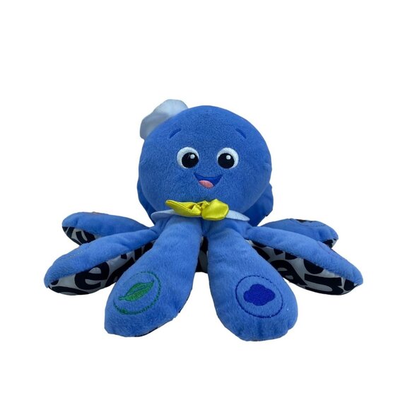 Baby Einstein Blue Octopus Plush Toy Ocean Animal 8” Musical Learning Toy WORKS - Picture 1 of 7